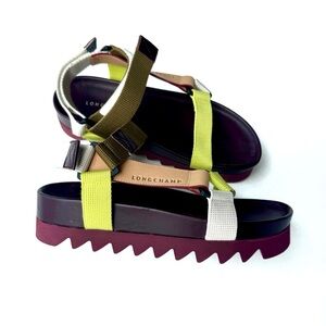 Longchamp Spring/Summer 2023 Platform Sandals